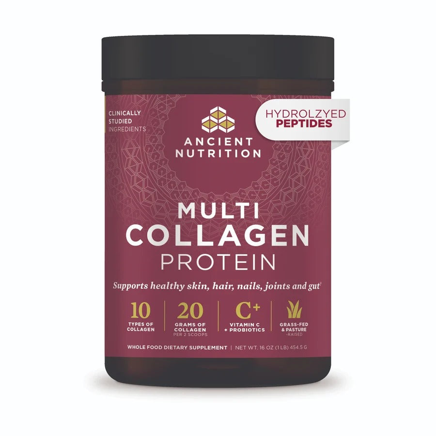 Ancient Nutrition Multi Collagen Protein, Hydrolyzed Peptides, Unflavored