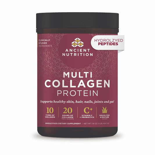 Ancient Nutrition Multi Collagen Protein, Hydrolyzed Peptides, Unflavored
